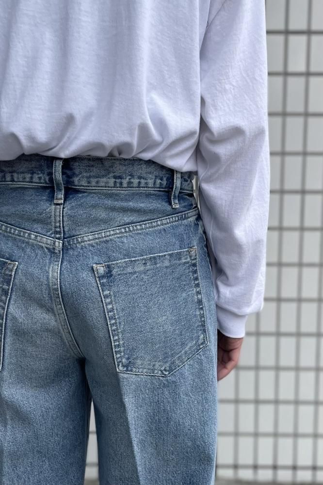 TANAKA / THE JEAN TROUSERS(BLEACH BLUE) - H-L TANAKA / THE JEAN TROUSERS(BLEACH BLUE) - H-L