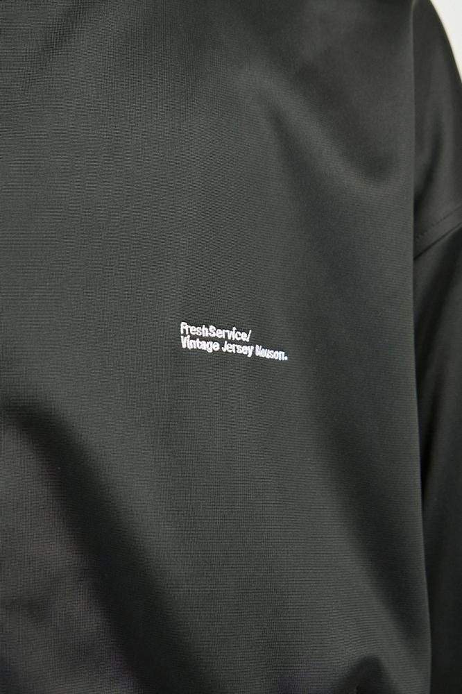 FreshService　VINTAGE JERSEY BLOUSON　L Fresh Service / VINTAGE JERSEY BLOUSON - Black – redtriangle