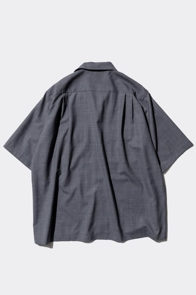 Unlikely 2P Sports Open Shirts S/S Tropical(Gray) - H-L