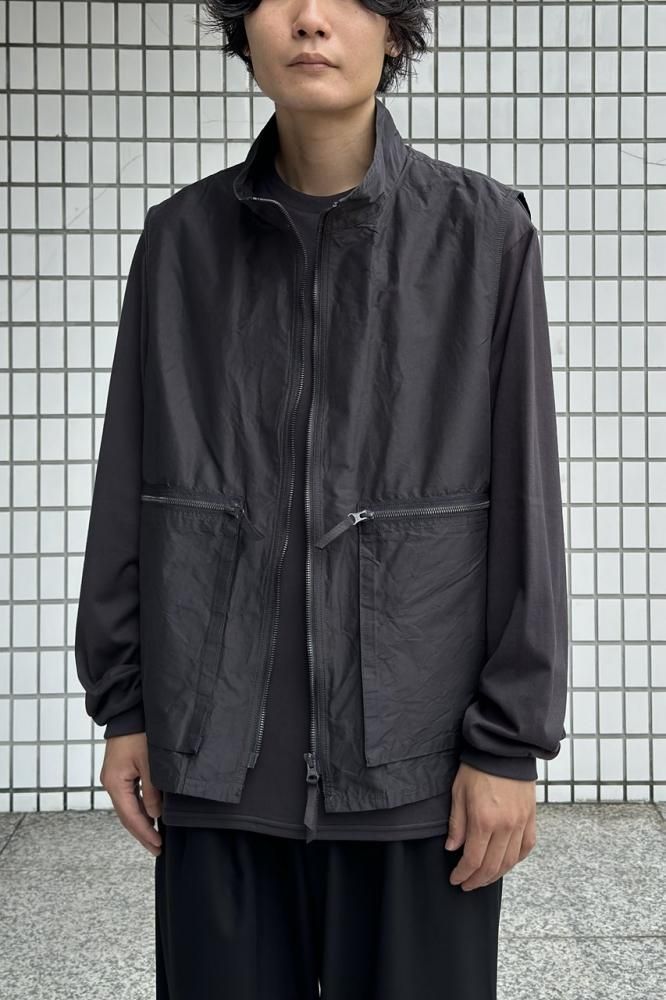 marka コットンシルク高密度タイプライター U.S.エアフォースベスト U.S. AIR FORCE VEST -ORGANIC COTTON SILK HIGH COUNT