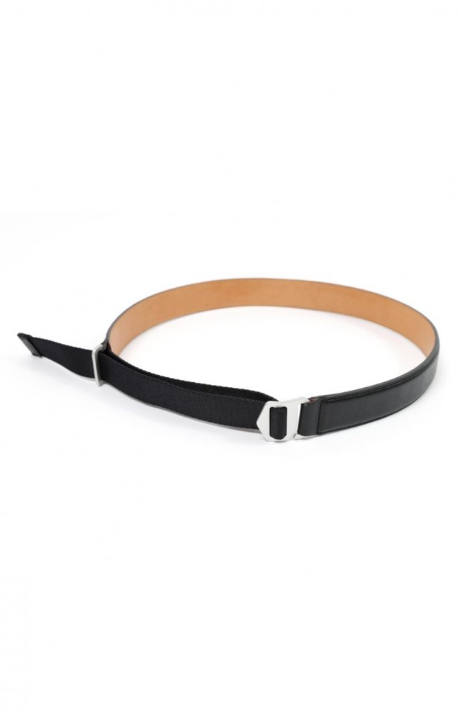 PLATE HOOK BELT(BLACK)