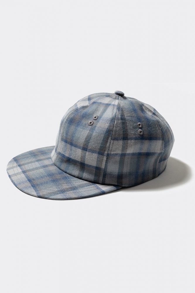 Unlikely 6P Cap For Sweaty Wool Plaids(Blue Plaids)