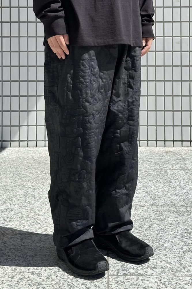 climbing pant(black print) - H-L