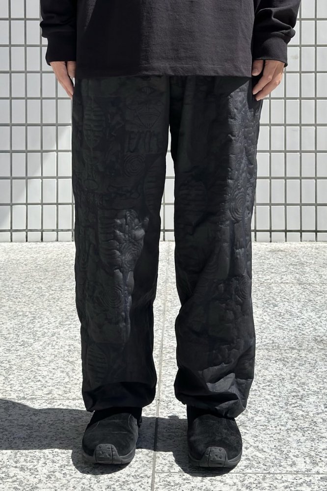 climbing pant(black print)