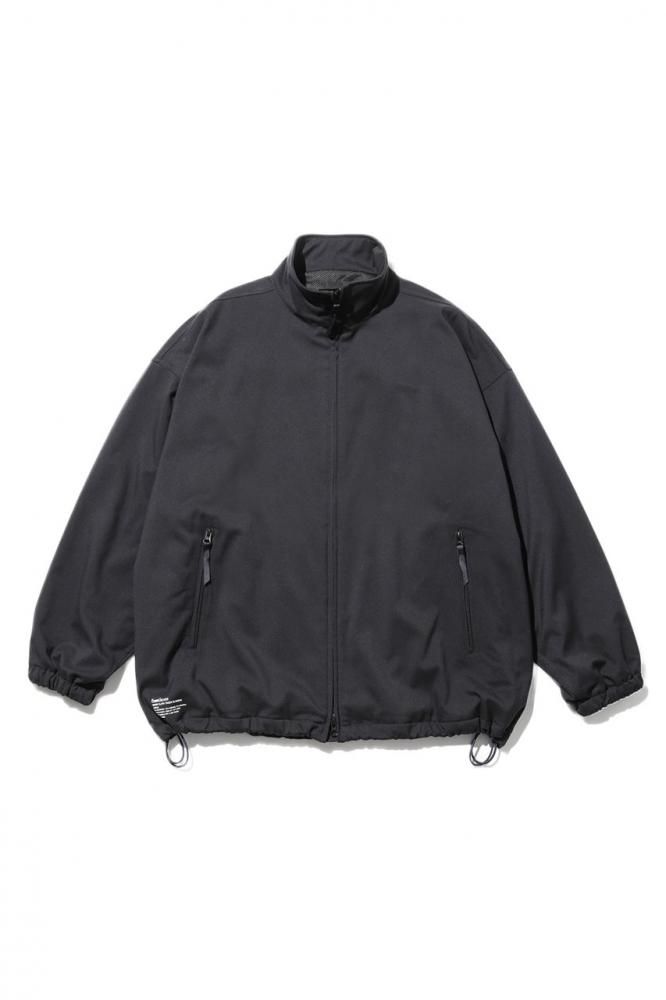 WARM CLOTH TRACK BLOUSON w/Octa(BLACK) - H-L