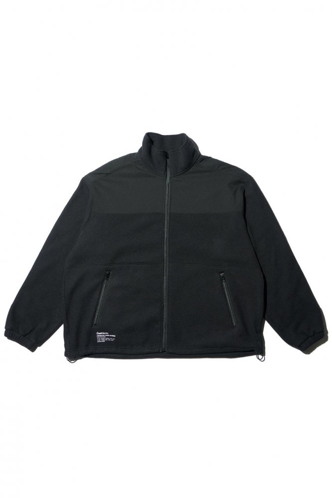 SYNTHETIC FLEECE BLOUSON(BLACK)