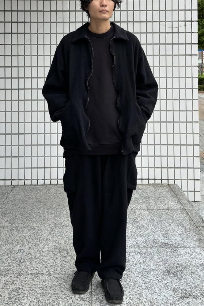 縮絨ウール6Pパンツ(BLACK) - H-L 縮絨ウール6Pパンツ(BLACK) - H-L