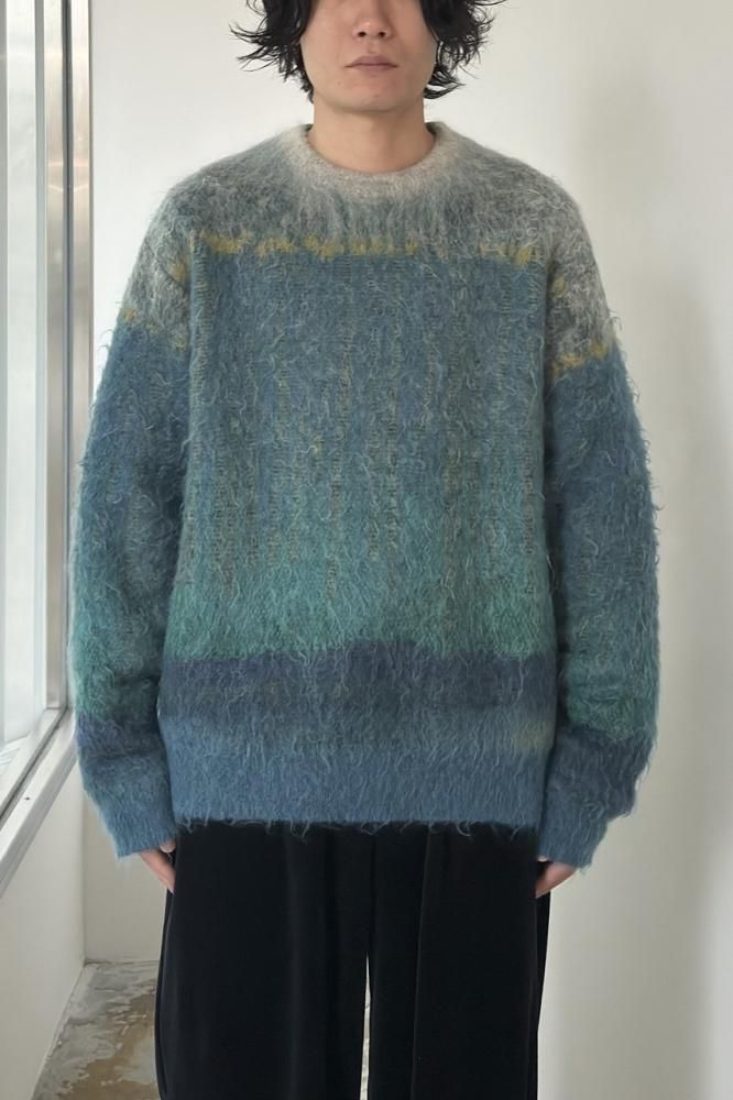 【YOKE】TREE JACQUARD MOHAIR SWEATER YOKE / TREE JACQARD MOHAIR SWEATER – carol ONLINE STORE