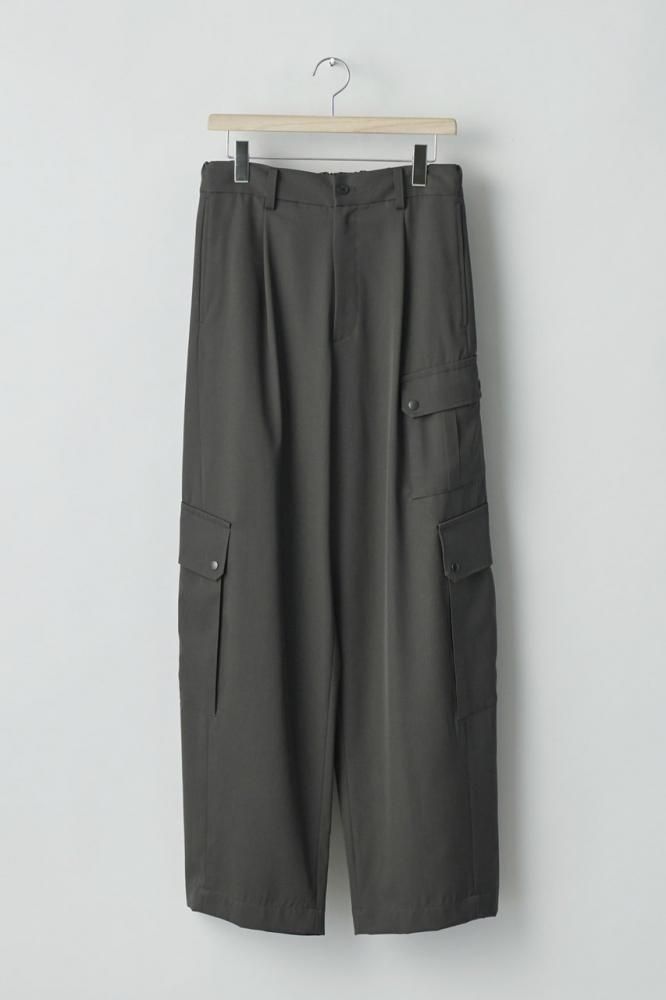 45R 極美品 45R サードオックスDECK PANTS 2 カーキ ゼロ撥水8ポケットアクティブストレッチワークパンツ - カーキ