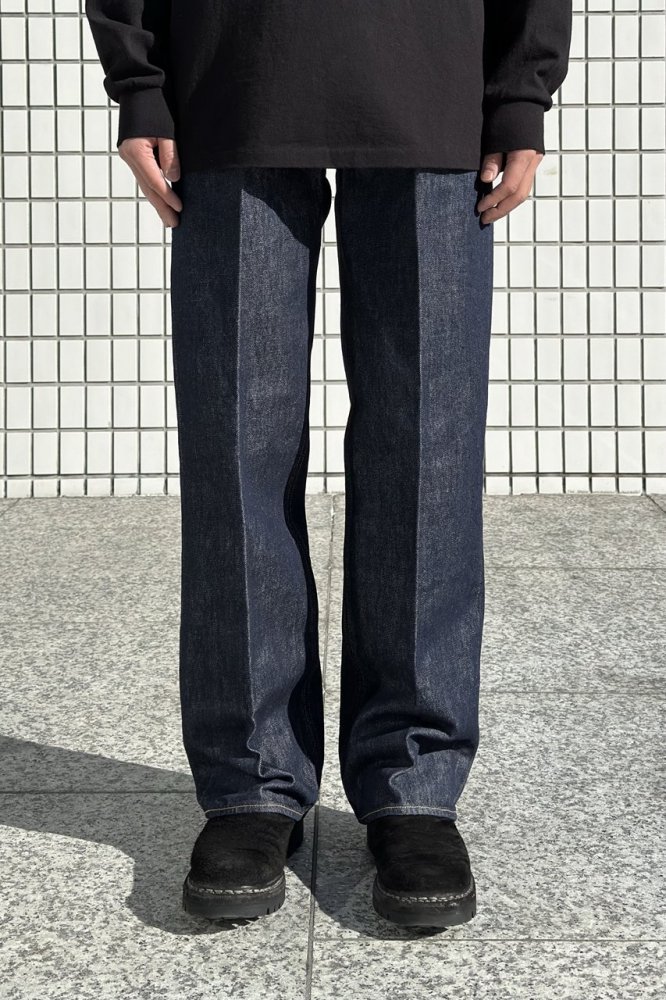 HARD TWIST DENIM 5P PANTS(INDIGO)