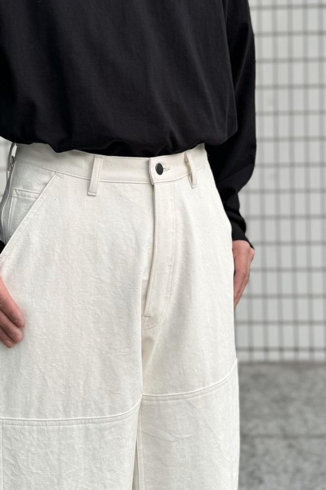 オーガニックコットンキャンバス / エンジニアードジャケット, White オーガニックコットンキャンバス / エンジニアードジャケット, White