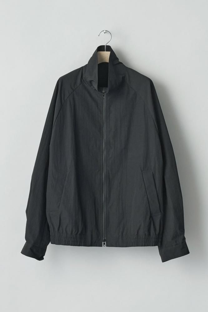 WINDPROOF NYLON ZIP JACKET(BLACK)