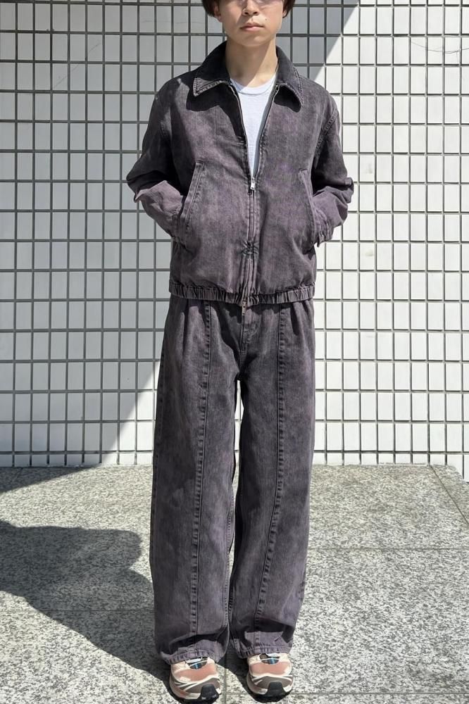 パンツ YOKE BLEACHED&OVER DYE DENIM BAGGY 3 YOKE BLEACHED&OVER DYE DENIM BAGGY 3