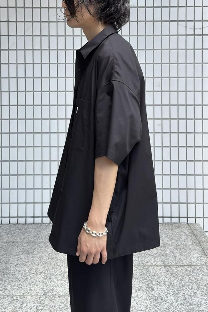 Graphpaper Solotex Twill セットアップ 半袖シャツ Graphpaper (グラフペーパー) Solotex Twill S/S Oversized Box