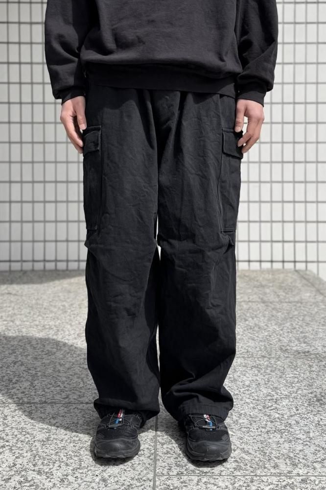 ブラックドリル6Pパンツ(BLACK) - H-L