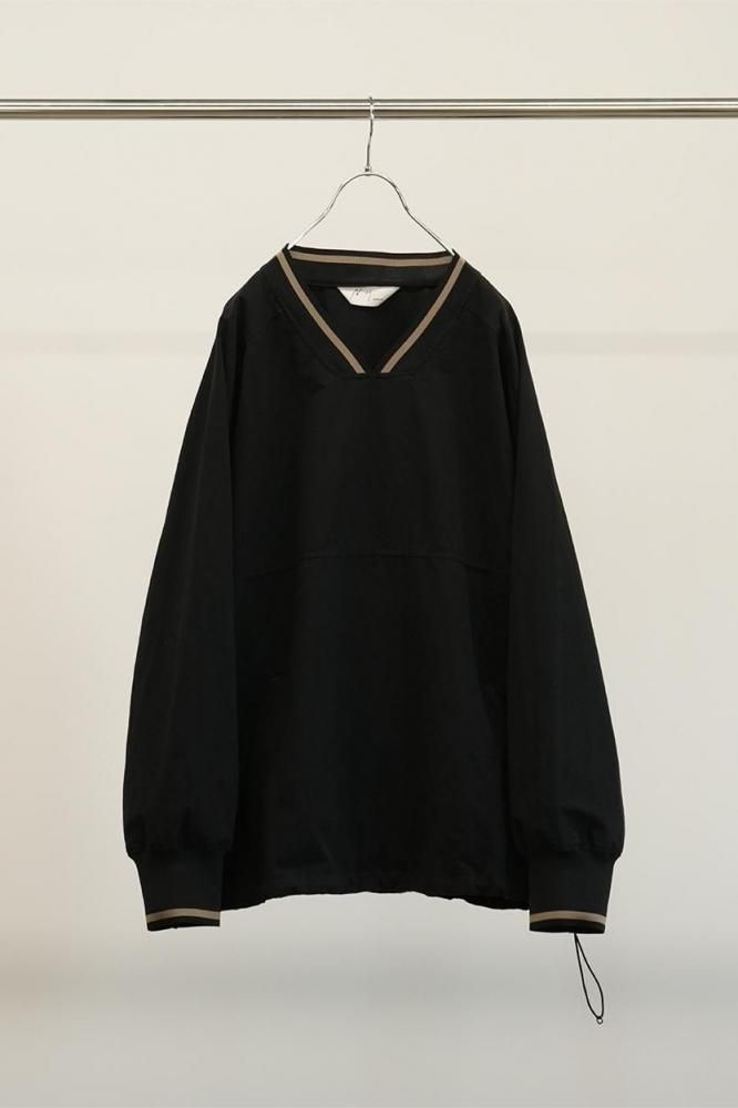 C/N PULLOVER SHIRT(BLACK) - H-L