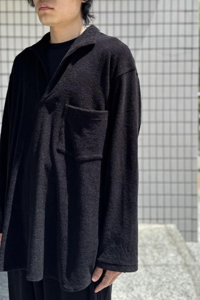 COMOLI パイルスキッパシャツ COMOLI] コモリ パイル スキッパーシャツ | INS ONLINE STORE