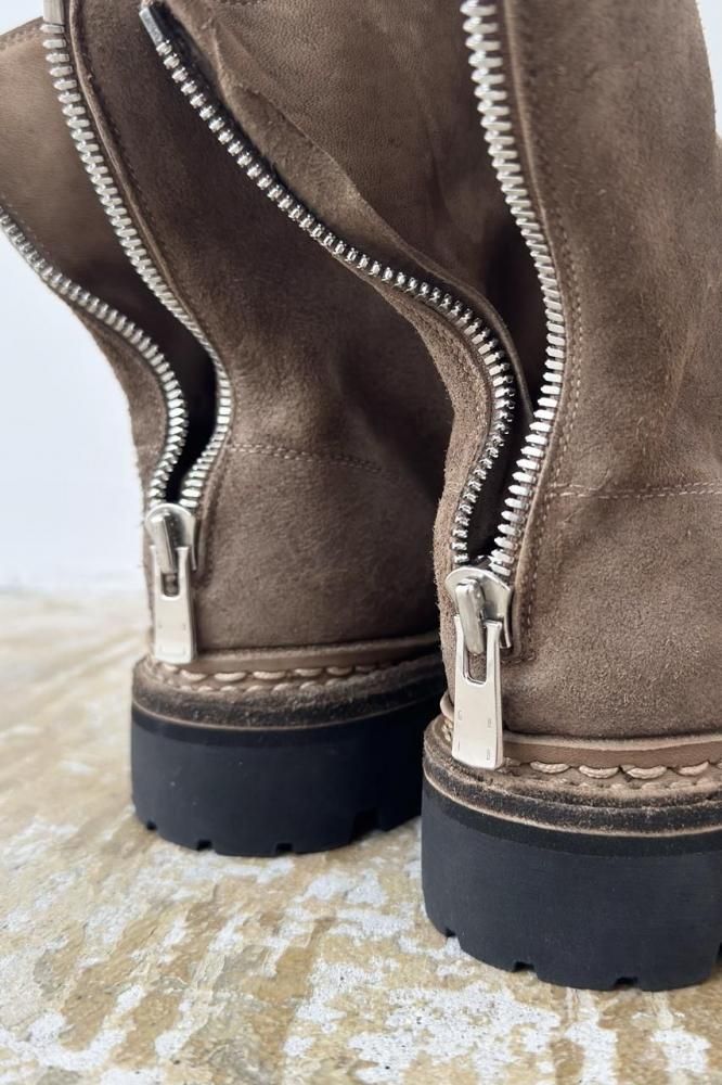 GUIDI(グイディ) バックジップヒールロングレザーブーツ 39 別注Guidiハイヒールバックジップロングブーツ GUIDI(グイディ) バック