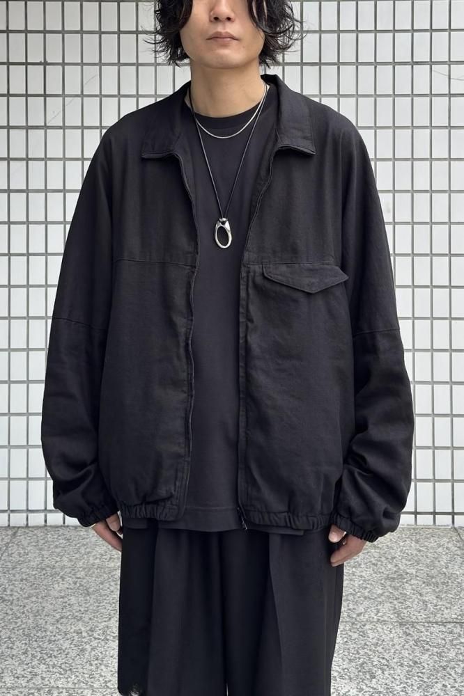 アンセルム　25ss silk nep kimono blouson 2025SS】 ANCELLM (アンセルム) 