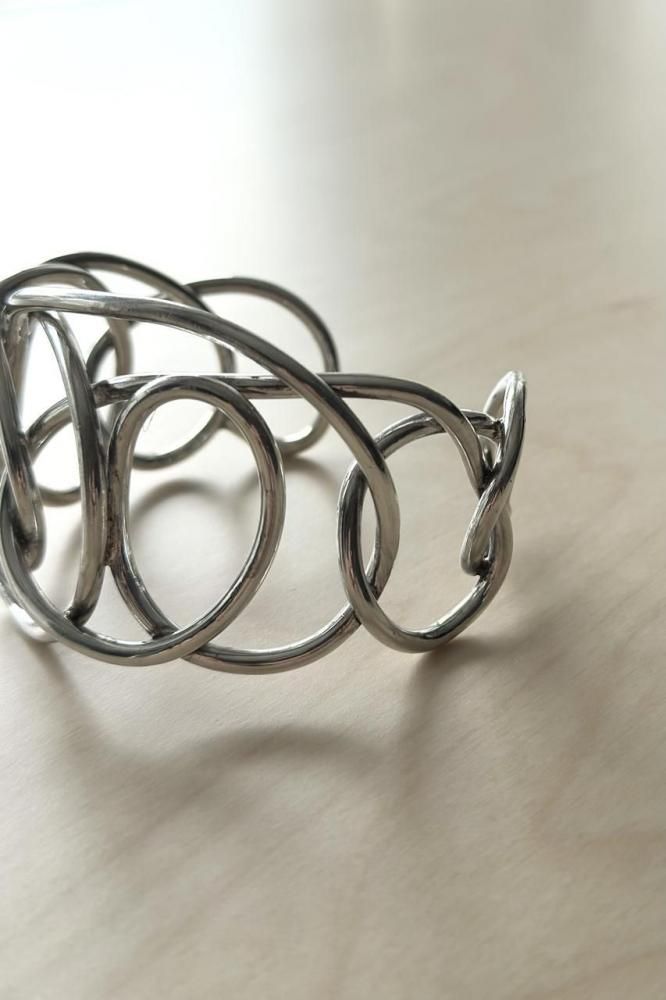 silver bangle(silver) - H-L