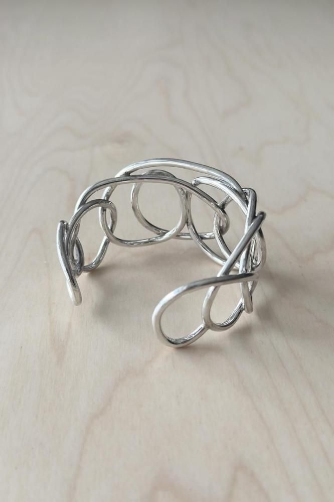 silver bangle(silver) - H-L