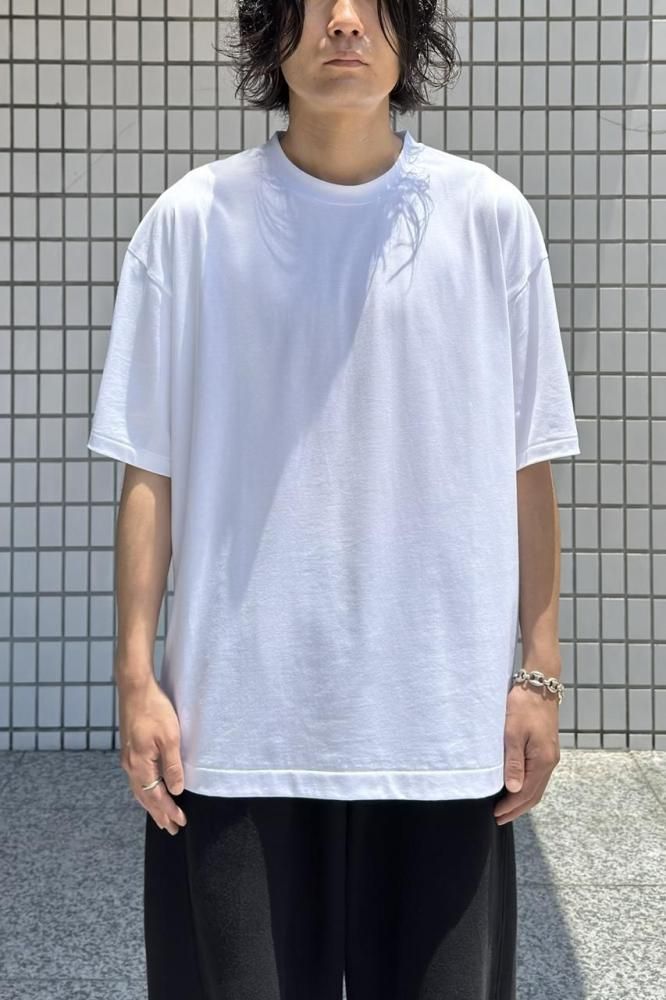 SUVIN 60/2 OVERSIZED T-SHIRT(WHITE)