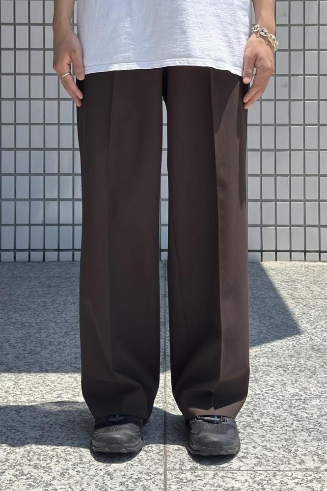 パンツ・ボトムスその他 No.1181 plain balloon wide PT (3color) Graphpaper｜シリコン ポプリン ツータック ワイドパンツ