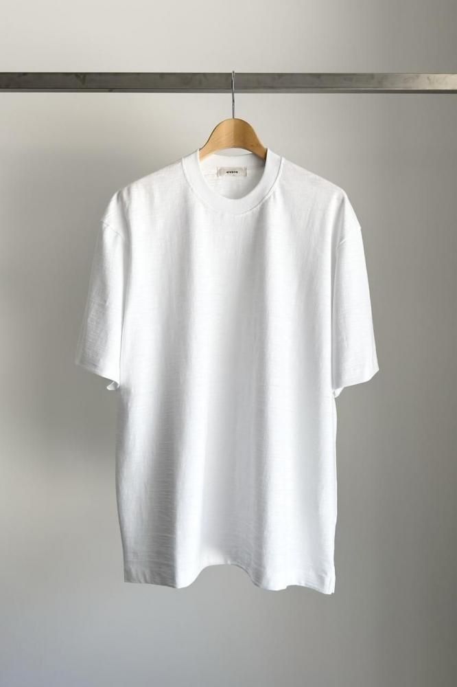 alvana / TANGUIS FREEFORM S/S TEE(WHITE)