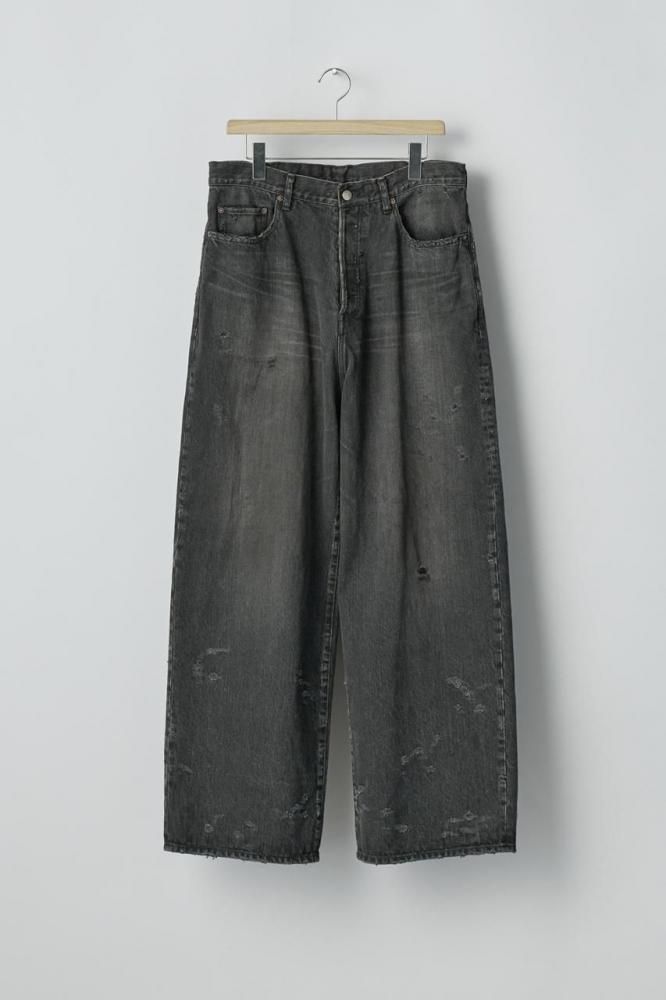 BAGGY DENIM JEANS(BLACK)