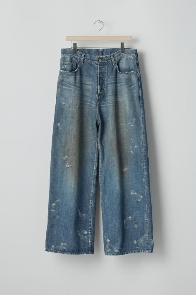 BAGGY DENIM JEANS(INDIGO)