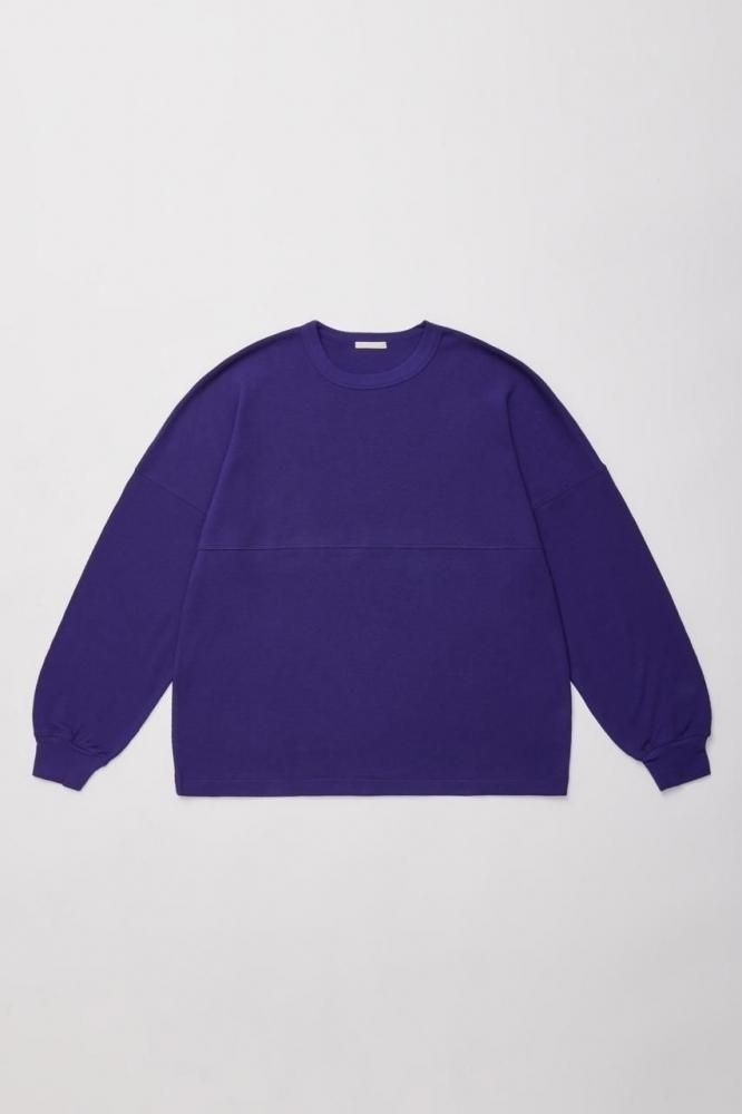 C/CASH HONEYCOMB FOOTBALL TEE(ROYAL PURPLE)
