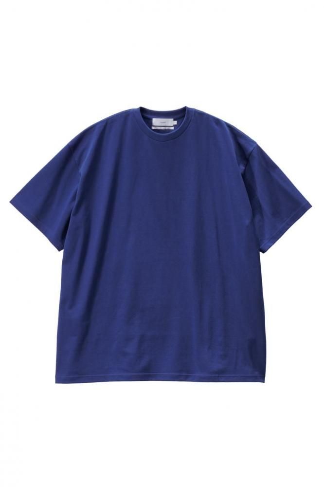 Tri Spun Cotton S/S Oversized Tee(BLUE)