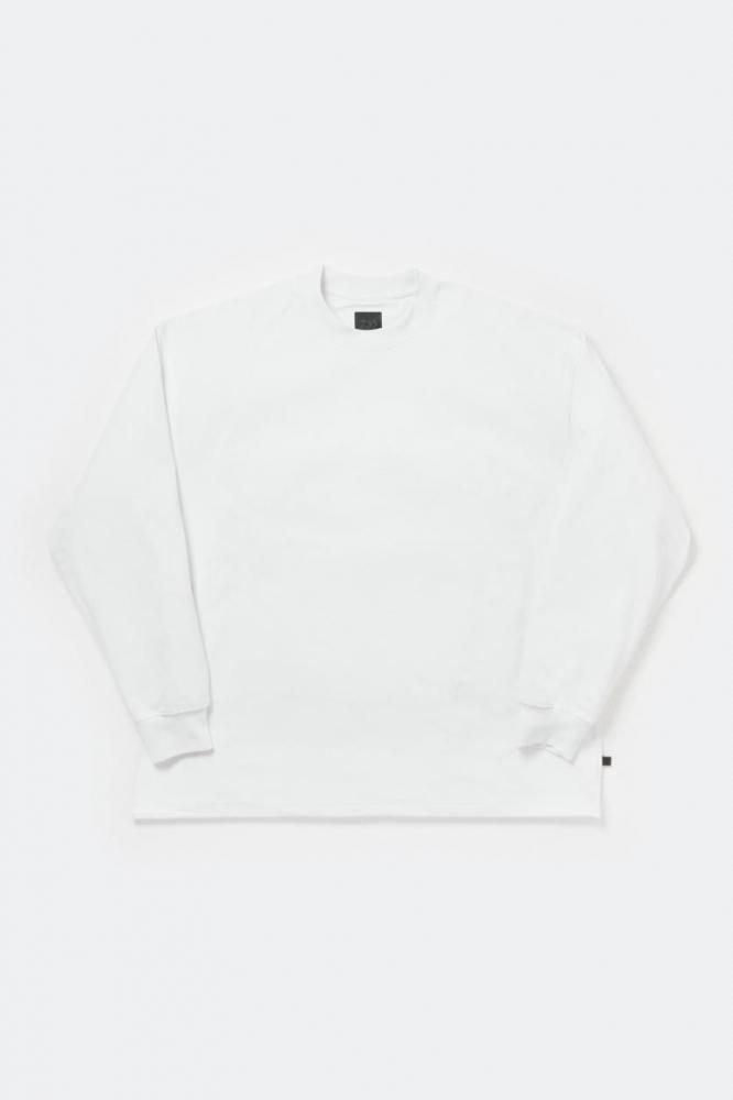 TECH DRAWSTRING L/S TEE *BE-31025W(WHITE)