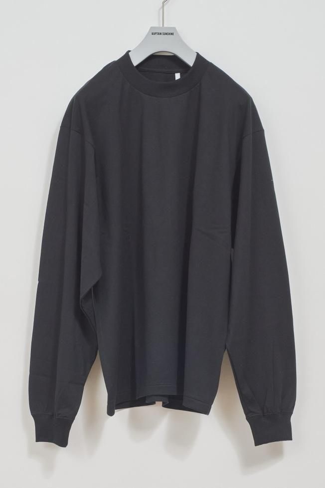 Suvin Supima Tube L/S Tee Light(BLACK)