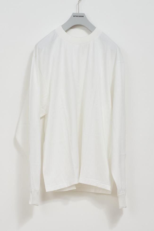 Suvin Supima Tube L/S Tee Light(WHITE)