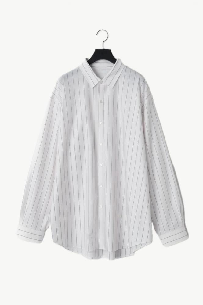 46G Atmosphere Stripe Shirt(WHITE -Nova White-)