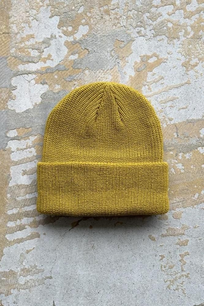 UH0472 - Beanie(MUSTARD)