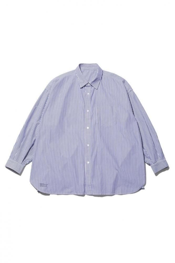 CORPORATE UNIFORM L/S SHIRT(BLUE STRIPE)