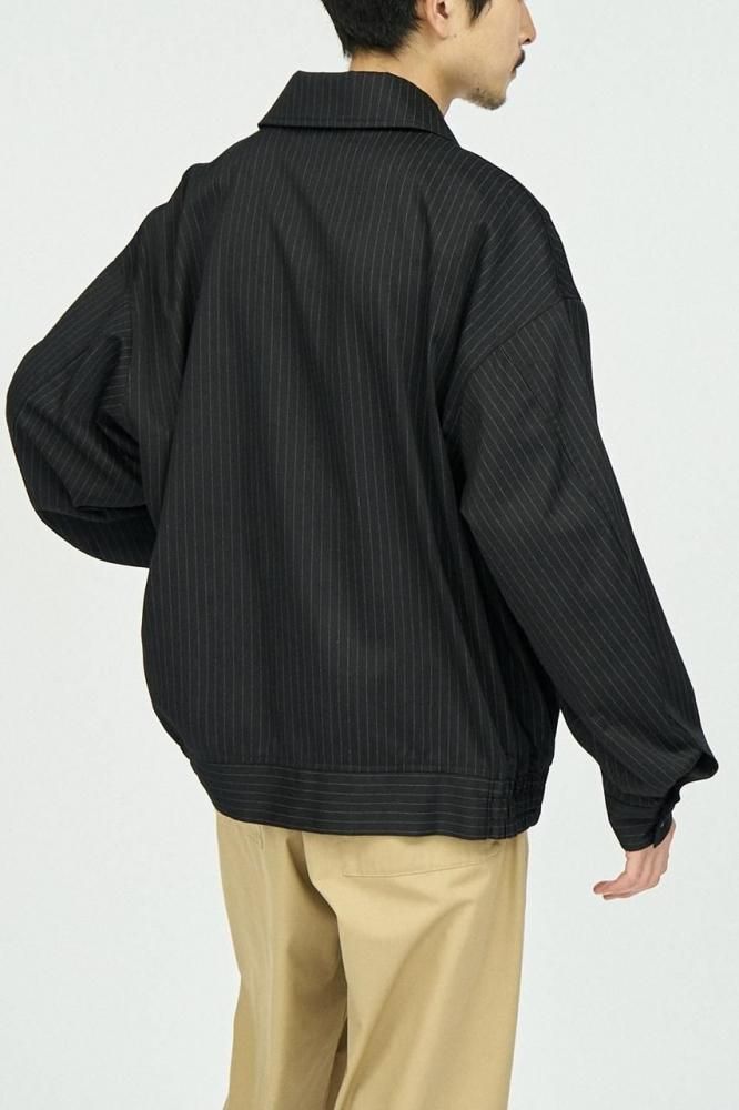 CORPORATE BLOUSON(BLACK STRIPE) - H-L