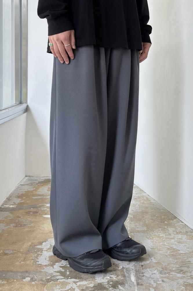 パンツ MARKAWARE ORGANIC WOOL SURVIVAL CLOTH 3 ORGANIC WOOL SURVIVAL CLOTH® TRIPLE PLEATED WIDE TROUSERS