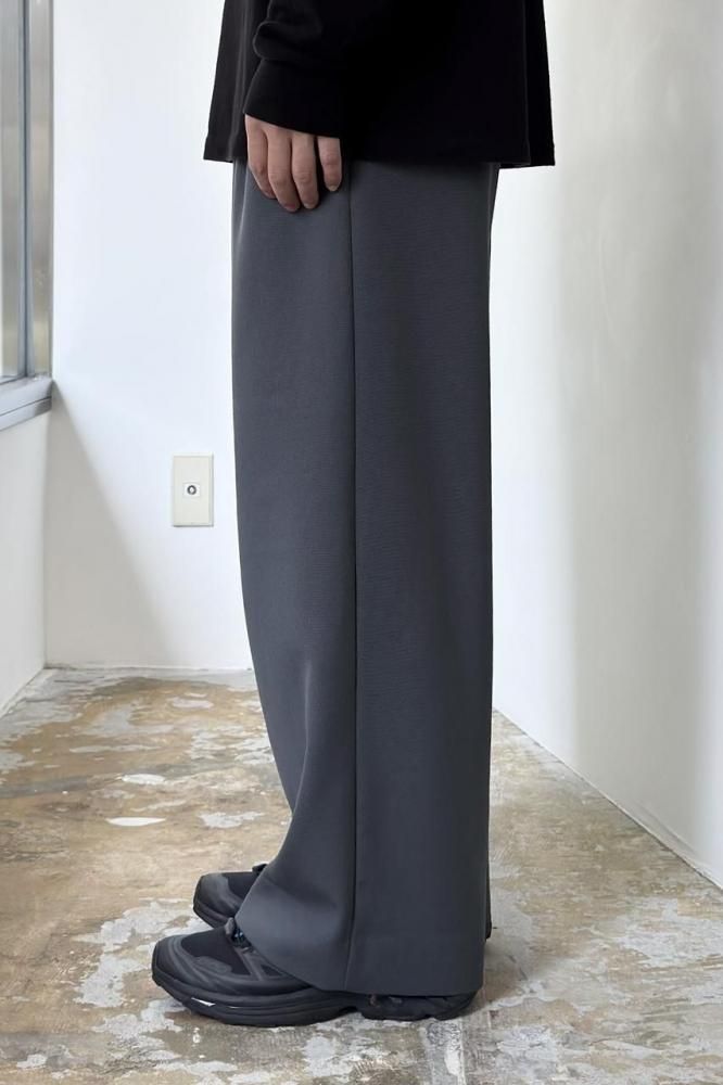 パンツ MARKAWARE ORGANIC WOOL SURVIVAL CLOTH 3 MARKAWARE TRIPLE PLEATED WIDE TROUSERS ORGANIC WOOL SURVIVAL