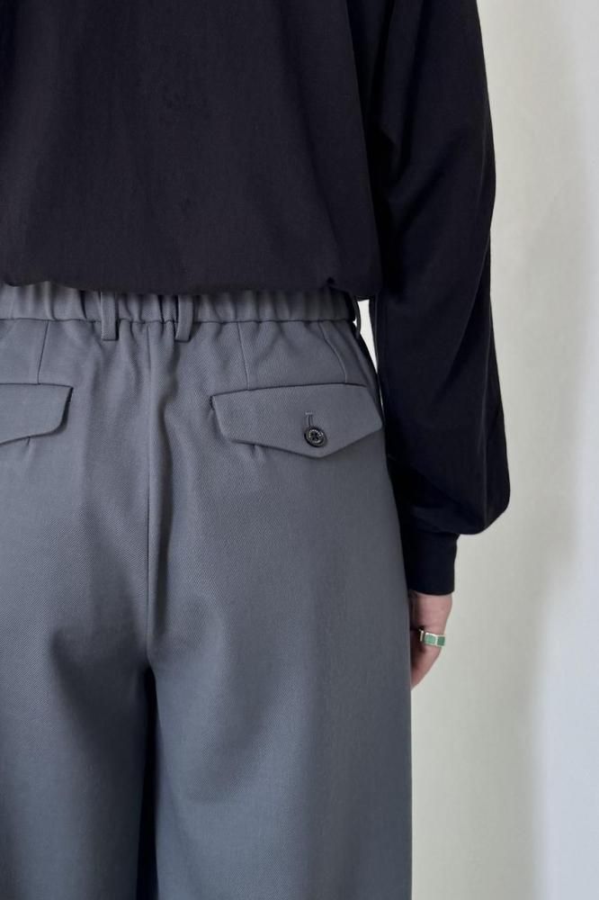 パンツ MARKAWARE ORGANIC WOOL SURVIVAL CLOTH 3 ORGANIC WOOL SURVIVAL CLOTH® TRIPLE PLEATED WIDE TROUSERS