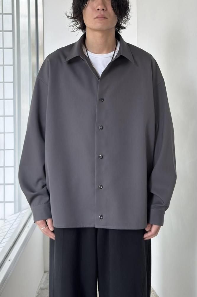 RERACS BALLOON SHIRT(GUNMETAL GRAY)