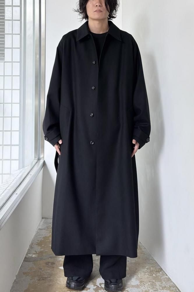 RERACS SINGLE TRENCH PONCHO(BLACK) - H-L