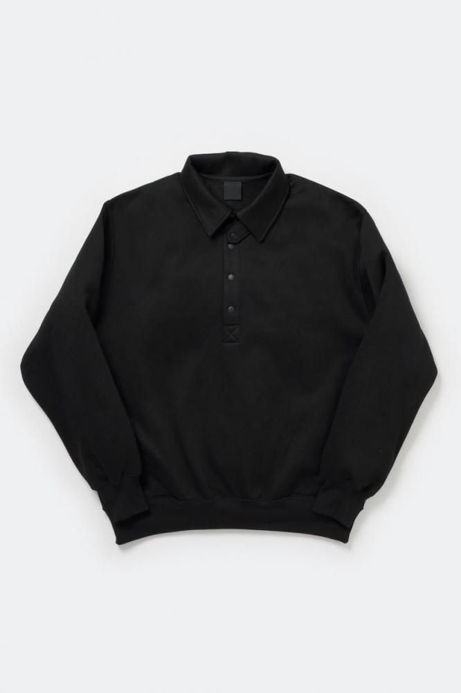 TECH SWEAT SNAP PULLOVER(BLACK)