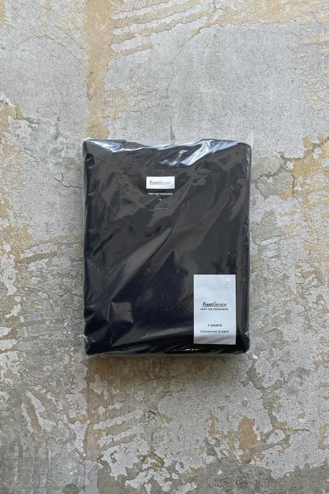 2-PACK CORPORATE L/S TEE(BLACK)