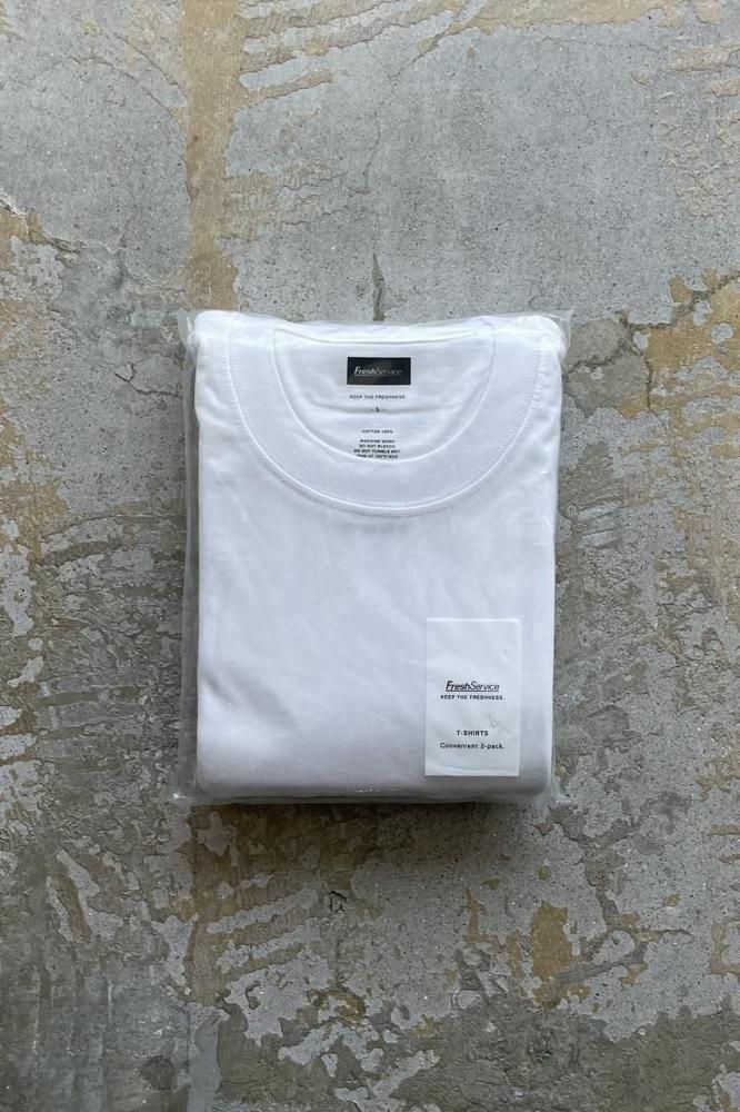 2-PACK CORPORATE L/S TEE(WHITE)