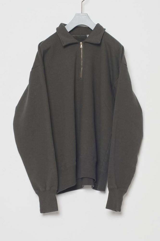 Half Zipper Pullover(FADE BLACK)