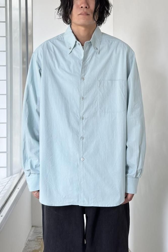 italian collar button down shirt(light blue)