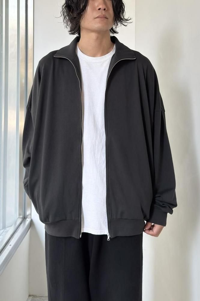 オーラリー スーパーハイゲージスウェットジップブルゾン サイズ4 ブラック AURALEE(オーラリー) 24AW／SUPER HIGH GAUGE SWEAT ZIP BLOUSON